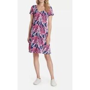 Lilly Pulitzer The Sea Jessica Short Sleeve Dress Sz S
